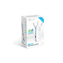 TP-LINK | Extender | RE450 | 802.11ac | 2.4GHz/5GHz | 450+1300Mbps | 10/100/1000Mbps | 1 Ethernet LAN (RJ-45) port | MU-MIMO No | No PoE | 3x External Antenna