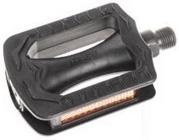 Pedalai Azimut vaikiški Flat plastic 9/16" su guoliais ir atšvaitais (1007w)