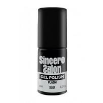 Sincero Salon UV/LED Gel Polish Gelinis nagų lakas, Flash Silver 3746