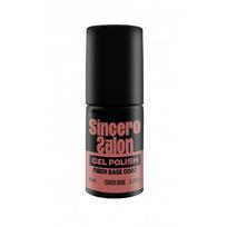 Sincero Salon Glass Fiber Base Coat Stiklo pluošto gelinio nagų lako pagrindas, Cover Rose