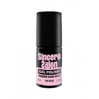Sincero Salon Rubber Base Coat Kaučiukinė maskuojanti bazė, Pink Mirage