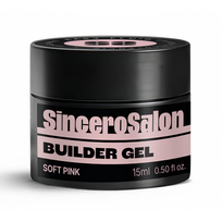 Solid Builder Gel Daugiafunkcinis 4in1 gelis nagams Soft pink