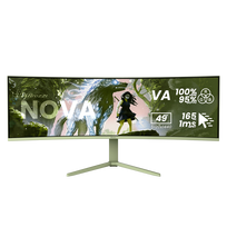 Arozzi Nova   49 "   VA   32:9   165 Hz   4 ms   5120 x 1440 pixels   350 cd/m²   HDMI ports quantity 2   Forest Green
