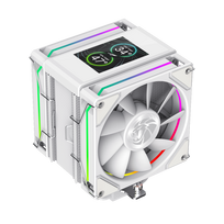 Gamemax CPU Air Cooler   SIGMA 620 LCD WH   White