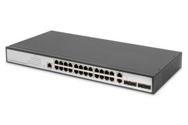 Digitus 24-Port Gigabit Switch   DN-80221-3   Managed L2   Desktop/Wall-mountable