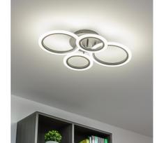 Brilagi - Dimeriuojamas paviršinis lubinis šviestuvas ORBITS LED/50W/230V 3000-6500K su nuotoliniu pulteliu