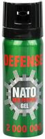 Pipirių gelis Nato Defense 50 ml, apsauginės dujos, paralyžiuojantis purškalas, purškimo debesis