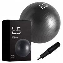 Treniruočių kamuolys su pompa – joga, pilates, gimnastikai 85cm