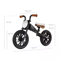 Qplay balansinis dviratukas Feduro Black
