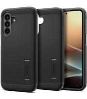 Juodas dėklas Samsung Galaxy A37 5G telefonui "Spigen Tough Armor"