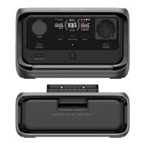 Set: EcoFlow River 3 Plus power station + additional 286Wh battery. | R3PLUS-EB300-SB | 078644