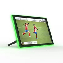 Denver PFF-1082 skaitmeninis nuotraukų rėmelis Juoda 25,6 cm (10.1") Lietimui jautrus ekranas „Wi-Fi“