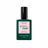 MANUCURIST_Green Flash LED gelinis nagų lakas „Milky Pink“ 15 ml