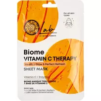 SIBERICA PROFESSIONAL_Lab Biome Vitamin C Therapy veido kaukė-plėvelė 25 g