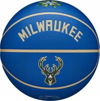 Wilson Wilson NBA Team City Collector Milwaukee Bucks Ball WZ4016417ID Bluee 7 | WZ4016417ID | 097512640886