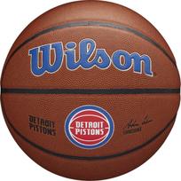 Wilson Wilson Team Alliance Detroit Pistons Ball WTB3100XBDET Brązowe 7 | WTB3100XBDET | 194979034255
