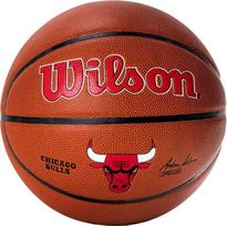 Wilson Wilson Team Alliance Chicago Bulls Ball WTB3100XBCHI Brązowe 7 | WTB3100XBCHI | 194979034170