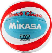 Mikasa Piłka siatkowa plażowa Mikasa Beach Classic biało-czerwono-niebieska BV543C-VXB-RSB 5 | 4907225881444 | 4907225881444