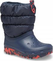 Crocs Crocs Classic Neo Puff Boot Kids 207684-410 Granatowe 28/29 | 207684-410 | 191448883475