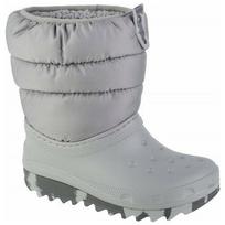 Crocs Crocs Classic Neo Puff Boot Kids 207684-007 szary 29/30 | 207684-007 | 196265139804