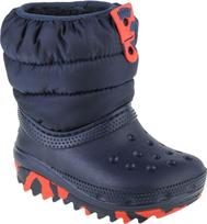 Crocs Crocs Classic Neo Puff Boot Toddler 207683-410 Granatowe 20/21 | 207683-410 | 191448880221