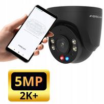 Foscam W5EP 5MP POE IP Surveillance Camera – Black | 6954836098998 | 6954836098998