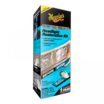 Priekinio žibinto atnaujinimo rinkinys MEGUIARS Two Step Restoration Kit
