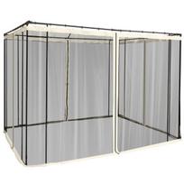 Pavėsinės tinklelis nuo uodų 3x3 m 4 sienos