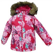 Huppa Vaikų žieminė striukė VIRGO, fuchsia pattern, 80