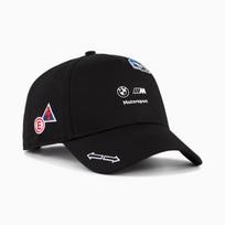 PUMA laisvalaikio kepurė vyrams BMW MMS STICKER BB Cap PUMA Black - 02644601, juoda, X
