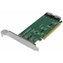 IcyDock Adapter 2x SlimSAS 8i to PCIe Adapter with Redriver | MB308A | 4713227446211