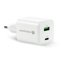everActive GaN SC-450Q kintamosios srovės įkroviklis su USB ir USB-C PD PPS QC4+ 45 W