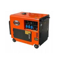 Dyzelinis generatorius 220V 7,5kW/7,0kW AVR+ATS Kraftdele KD123