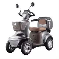 Elektrinis keturratis mopedas motoroleris QC 500W 48V 20AH