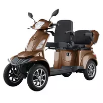 Elektrinis dvivietis keturratis motoroleris HS650 PRO, 1kW 20Ah eMOTO