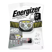 Galvos žibintuvėlis, 450lm, 3xAAA, VISION ULTRA HD, ENERGIZER