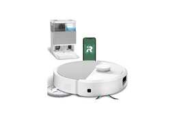 iRobot Roomba Plus 505 Combo Plaunantis dulkių siurblys + AutoWash™ stotelė (Baltas)