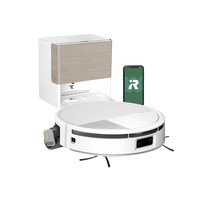 iRobot Roomba Max 705 Combo Plaunantis dulkių siurblys + AutoWash™ stotelė (Baltas)