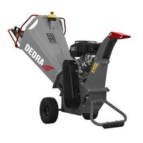 Benzininis šakų smulkintuvas DEDRA DED8684, variklis LONCIN 6,5 AG, pjovimo skersmuo 10 cm