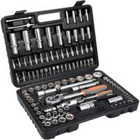 Galvučių ir raktų komplektas 1/4" + 1/2", 108 vnt. 58685