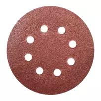 Šlifavimo diskas 125 mm, 150 gr, lipukas, kompl. 5 vnt. DED79475