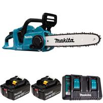 Akumuliatorinis grandininis pjūklas Makita DUC303PT2 36V 2x18V 2x5,0Ah + dvigubas kroviklis