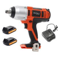 Akumuliatorinis smuginis veržliasukis KrafDele 450Nm 18v 2x2,0Ah KD1865+