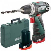 Akumuliatorinis suktuvas-gręžtuvas METABO PowerMaxx12 Basic 600984500&MET
