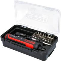 Akumuliatorinis suktuvas eMONSTER, komplektas su 1/4´´ antgaliais 27 vnt., KS Tools 515.3600_KST
