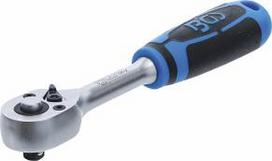 Rankena galvutėms terkšlinė | smulkūs dantukai | 6.3 mm (1/4") (615)