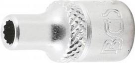 Galvutė, 12 kampų | 6.3 mm (1/4") | 5/32" (10870)