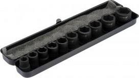 Smūginių galvučių rinkinys, šešiakampės | 10 mm (3/8") | 10 - 22 mm | 10 vnt. (YT-37690)