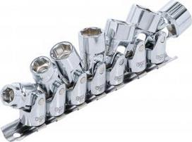 Šarnyrinių galvučių rinkinys | 10 mm (3/8") | 3/8" - 3/4" coliniai dydžiai | 7 vnt. (9501)