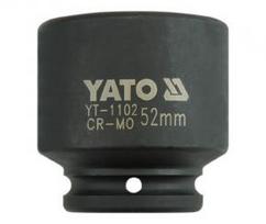 Galvutė smūginė šešiakampė | 20 mm (3/4") | 52 mm (YT-1102)